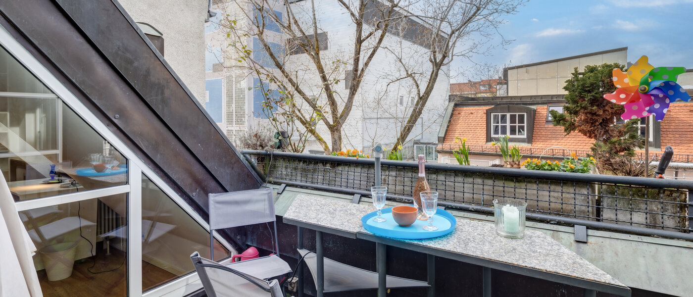 квартира München Maxvorstadt 03 балкон 14358