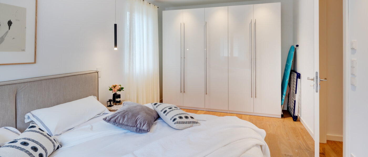 квартира München Harlaching 04 спальная комната 14361