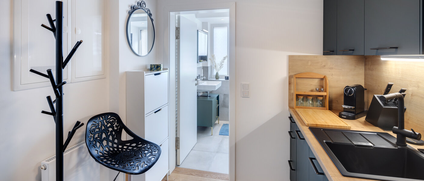 квартира München Schwabing-West (rund um den Hohenzollernplatz) 02 коридор 14369