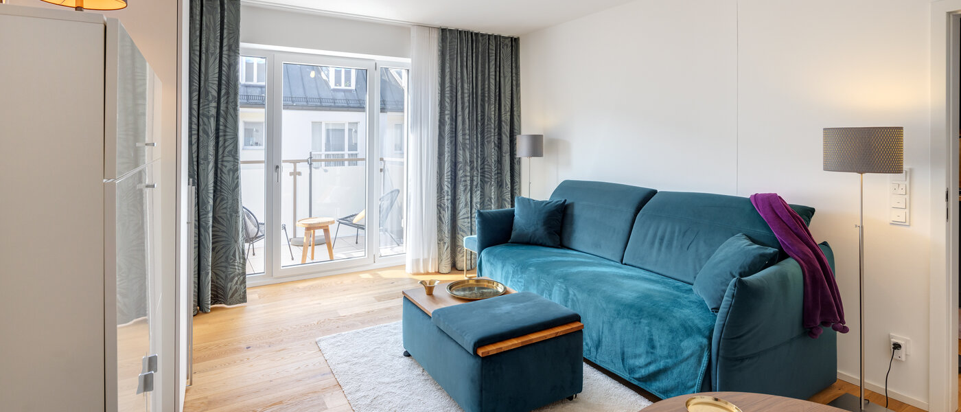 квартира München Schwabing-West (rund um den Hohenzollernplatz) 01 жилое пространство 14369