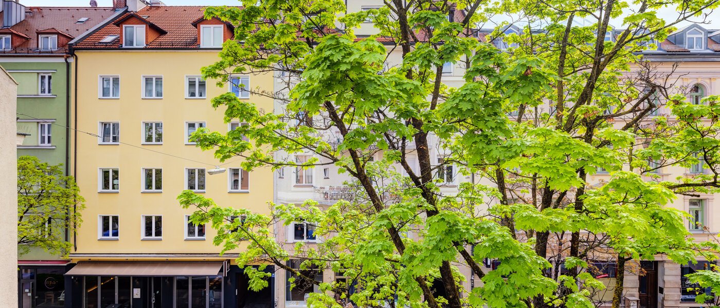 квартира München Maxvorstadt 01 вид из окна 14371