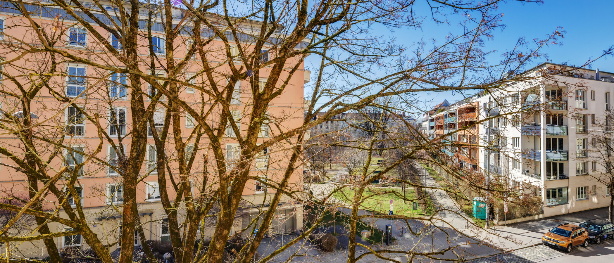 квартира München Au-Haidhausen 02 вид из окна 14379