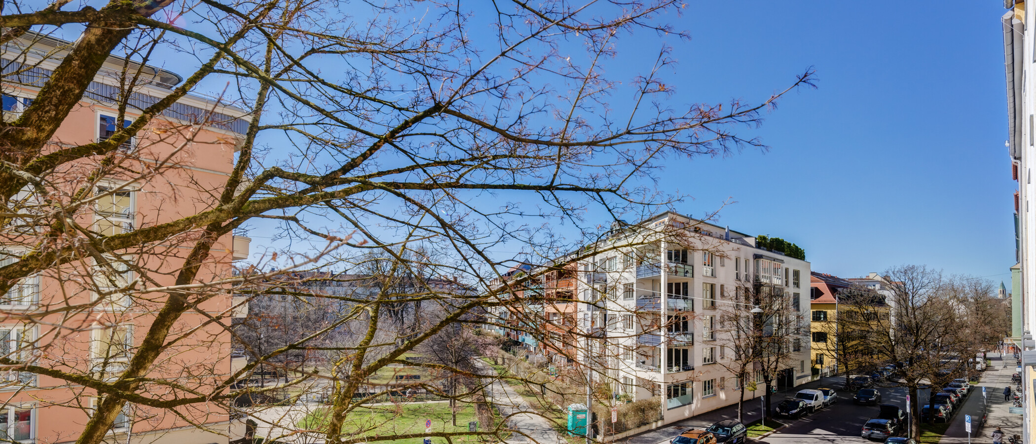 квартира München Au-Haidhausen 03 вид из окна 14379