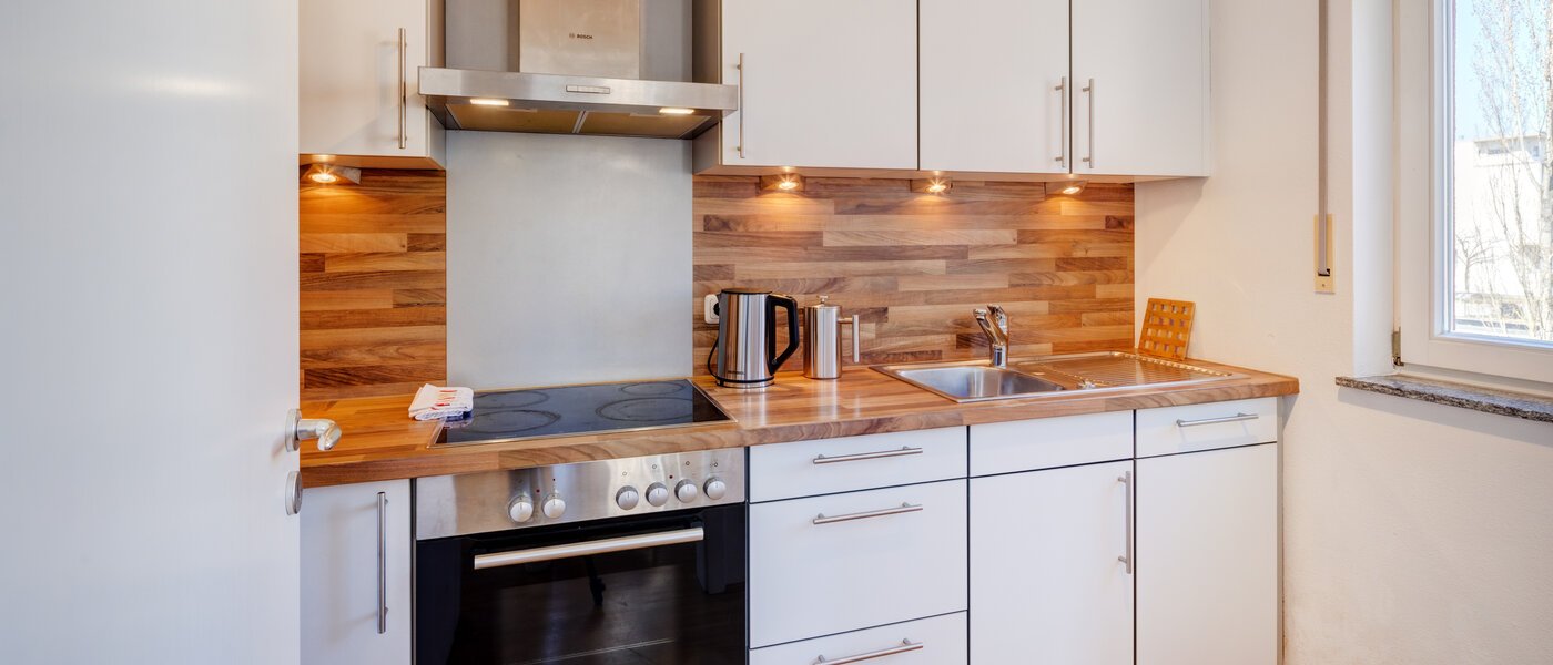 квартира München Theresienhöhe 01 кухня 14384