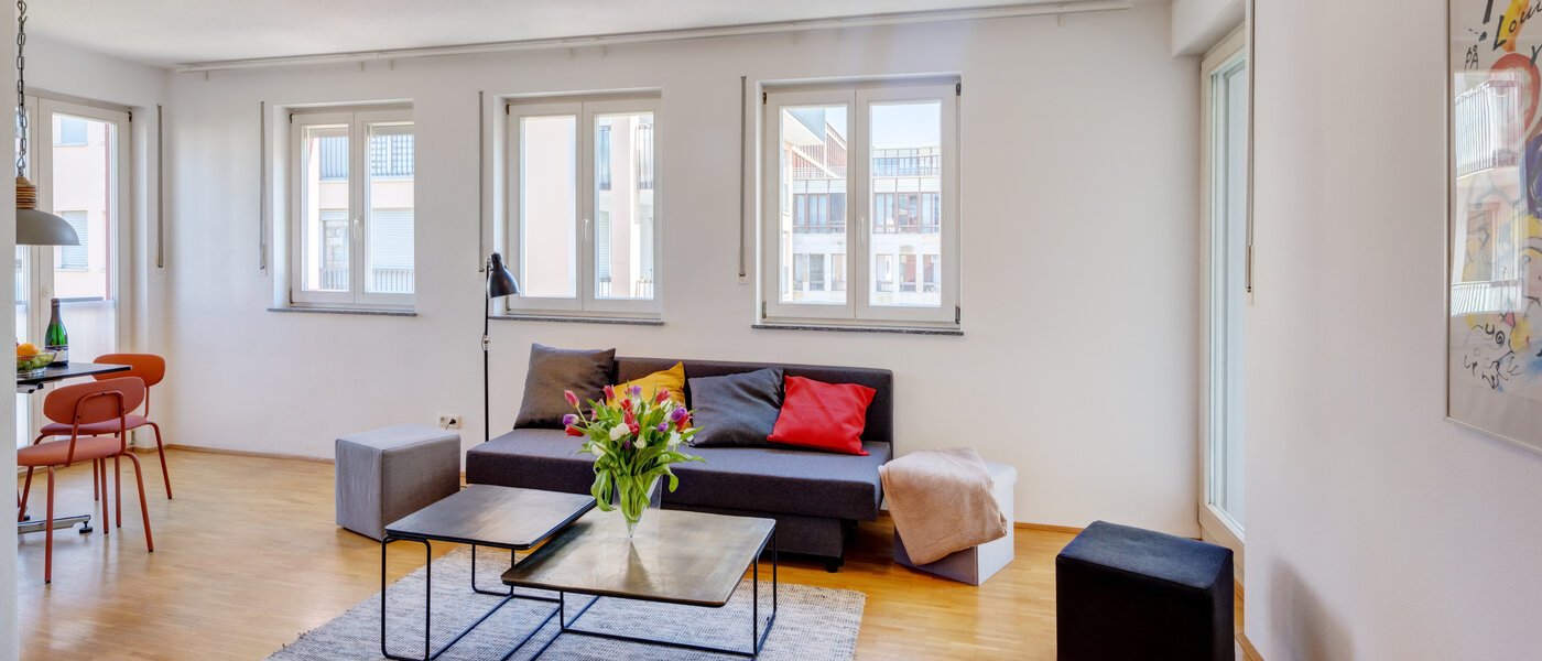 квартира München Theresienhöhe 01 жилое пространство 14384