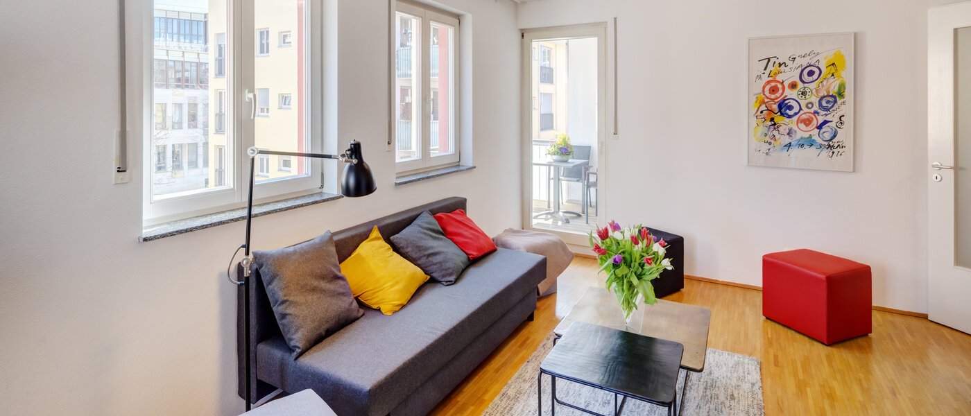 квартира München Theresienhöhe 02 жилое пространство 14384