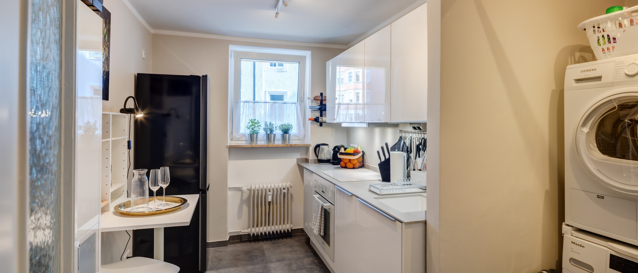 квартира München Lehel 01 кухня 14389