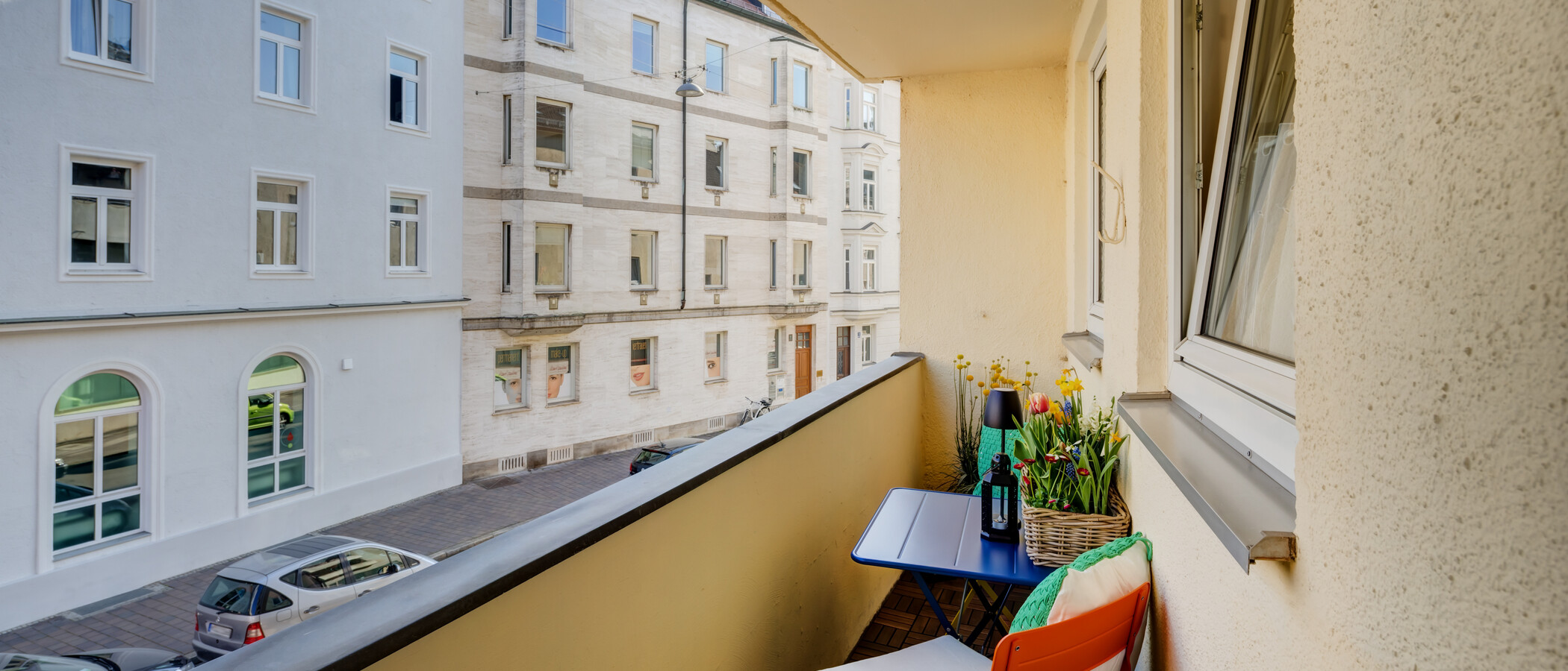 квартира München Lehel 01 балкон 14389