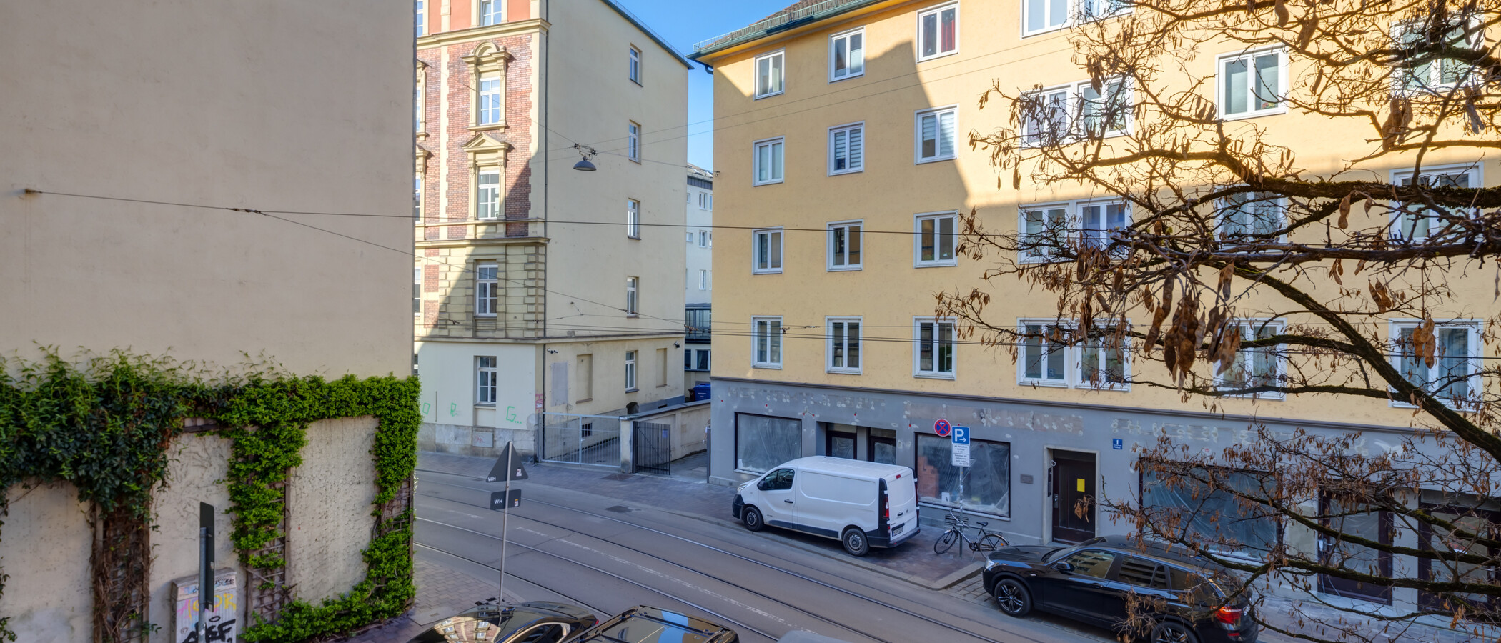 квартира München Lehel 01 вид из окна 14389
