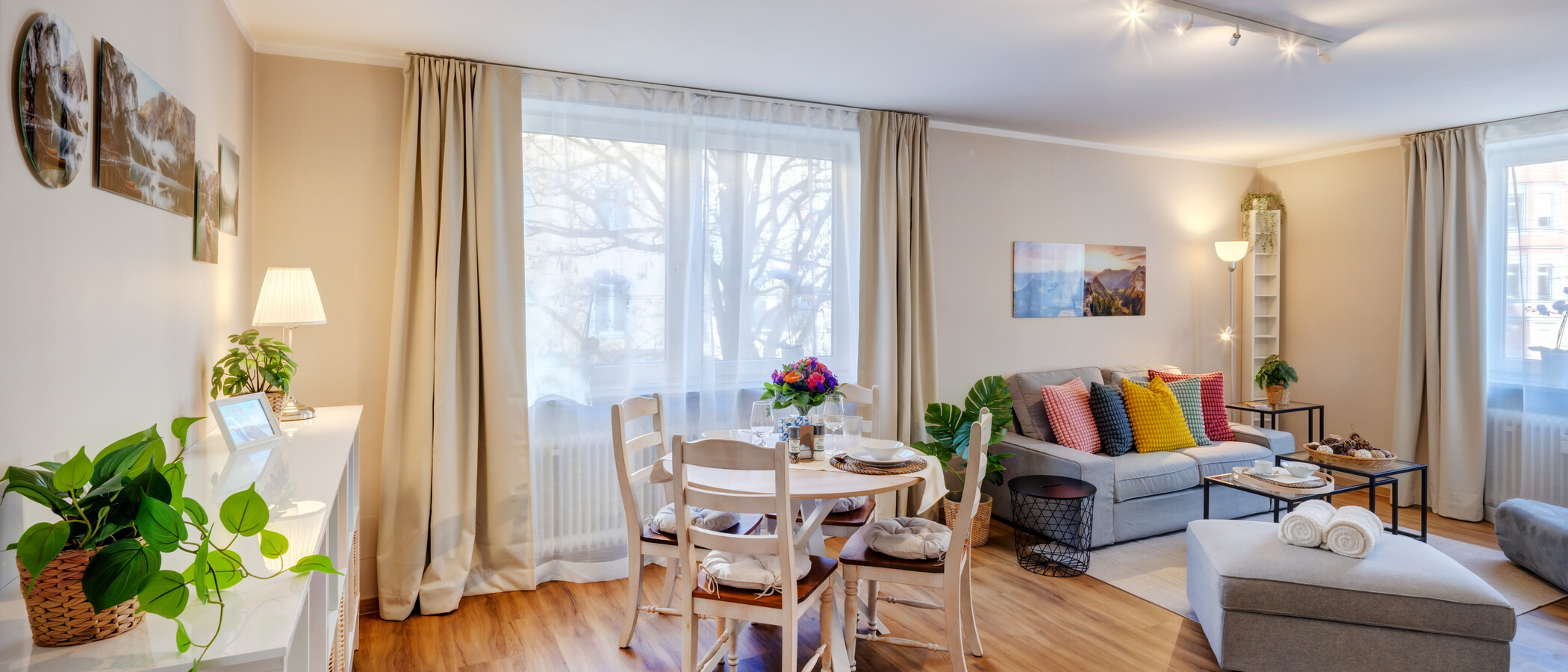 квартира München Lehel 01 гостиная 14389