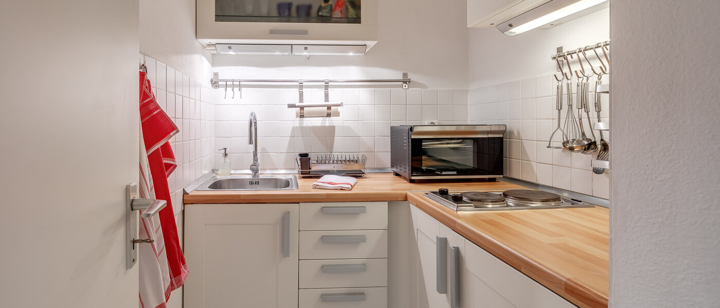 квартира München Schwabing-Georgenschwaige 01 кухня 1439