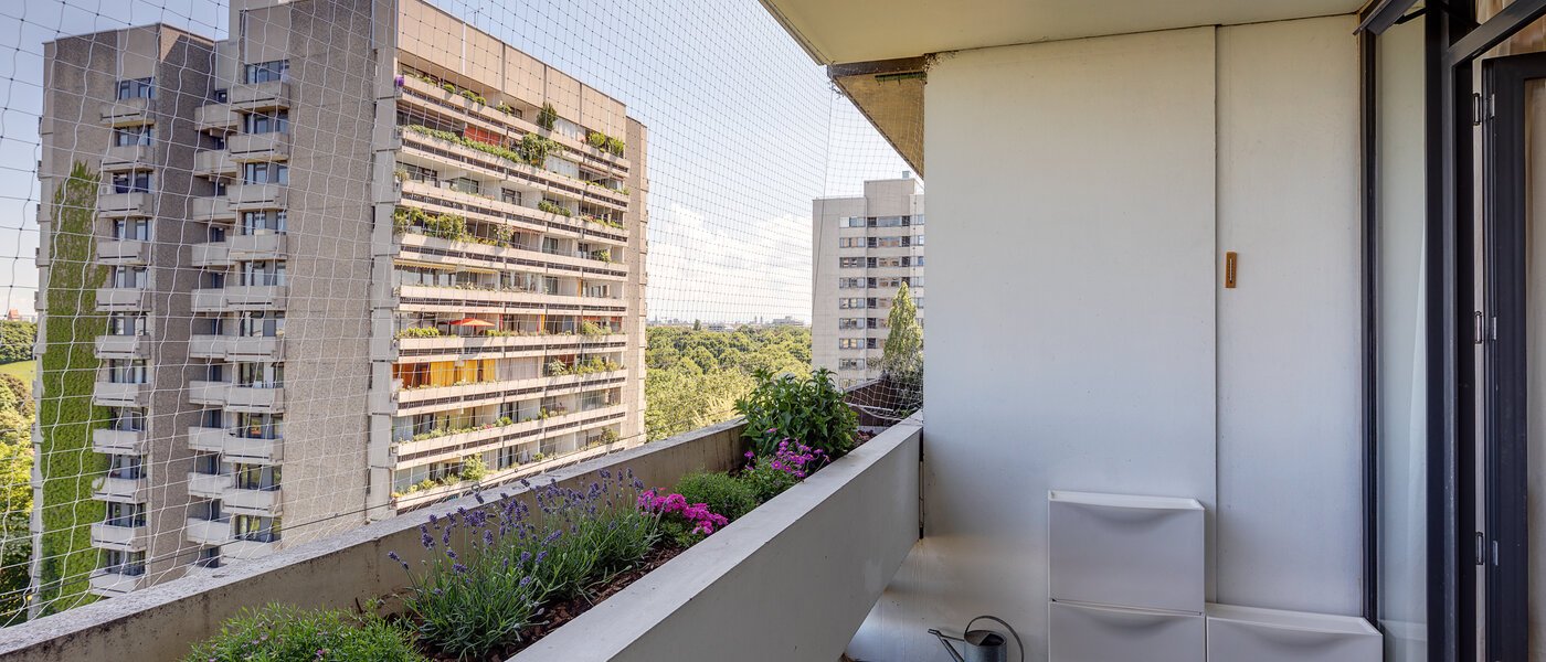 квартира München Schwabing-Georgenschwaige 02 балкон 1439