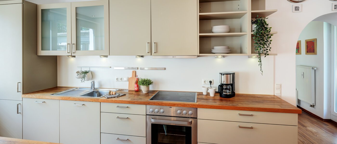 мансардная квартира München Solln 04 кухня 14396