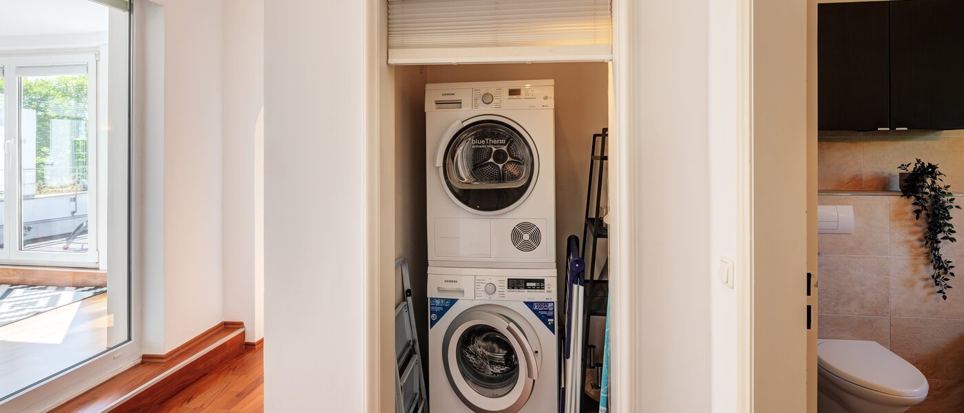 мансардная квартира München Solln 01 кладовая 14396