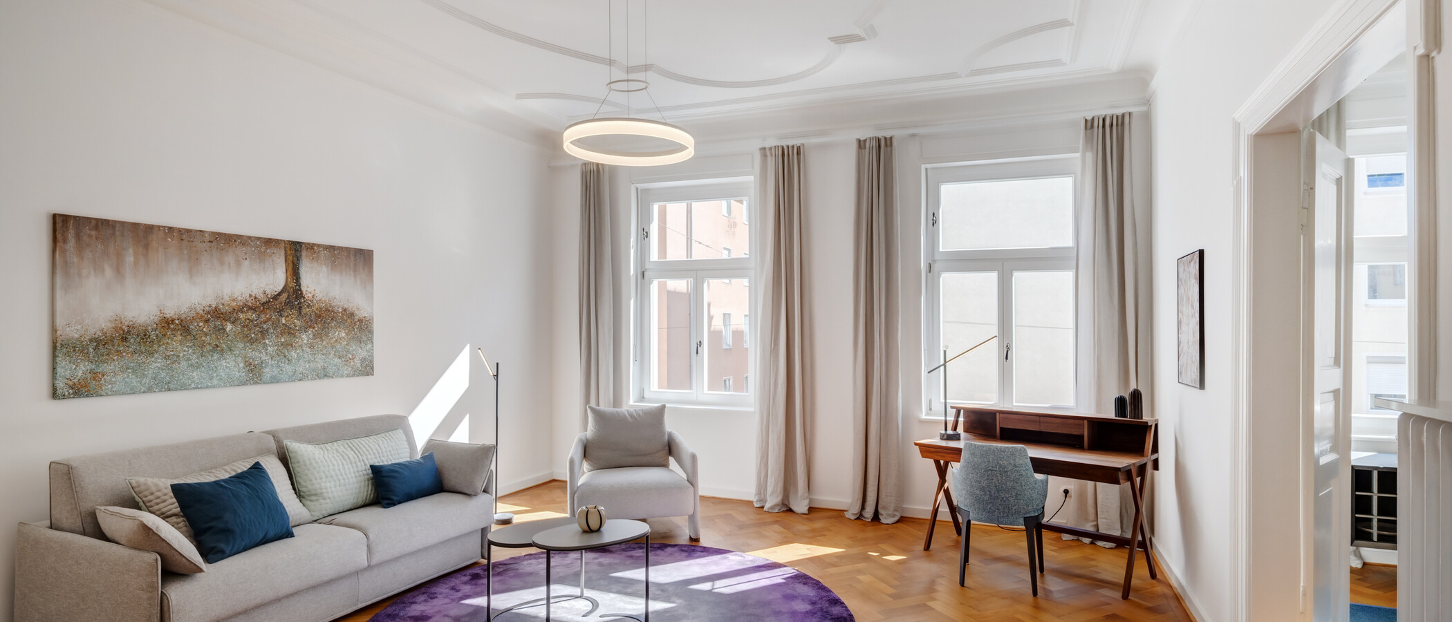 квартира München Schwabing-Nord (zw. Leopoldstraße & Englischen Garten) 01 бюро / гостиная 14397