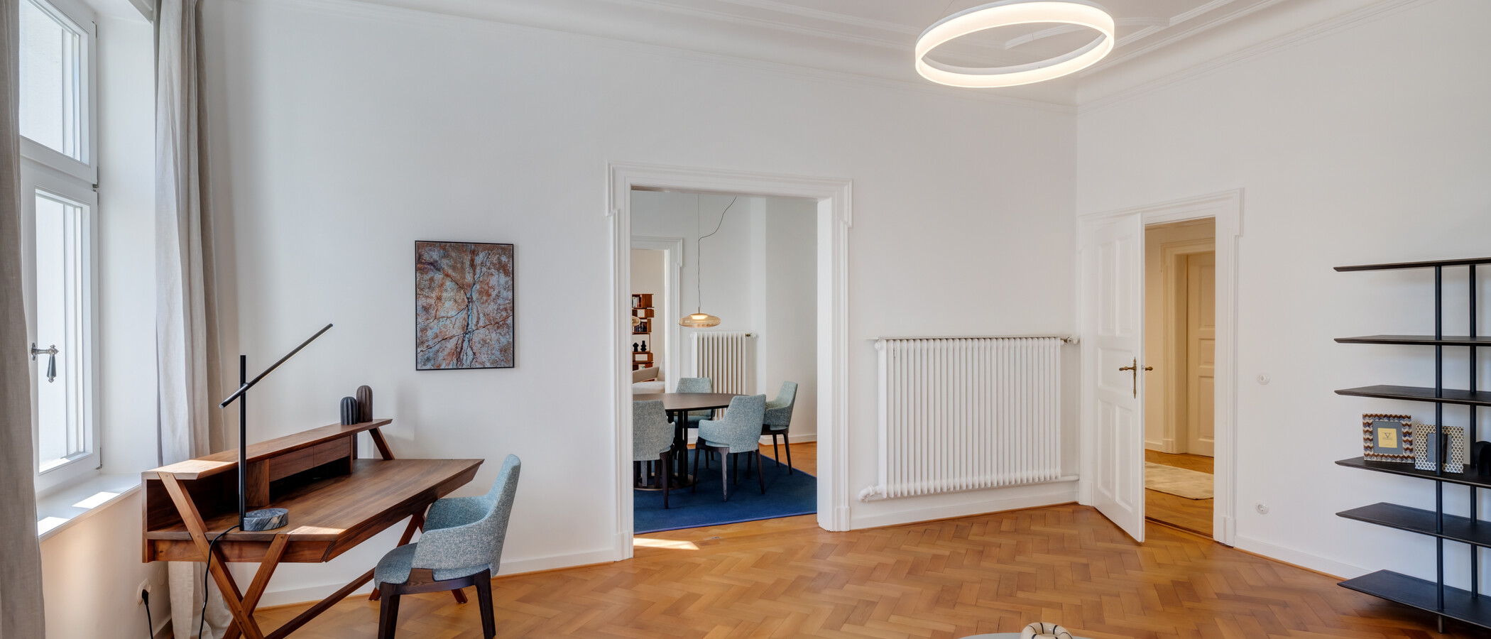 квартира München Schwabing-Nord (zw. Leopoldstraße & Englischen Garten) 02 бюро / гостиная 14397