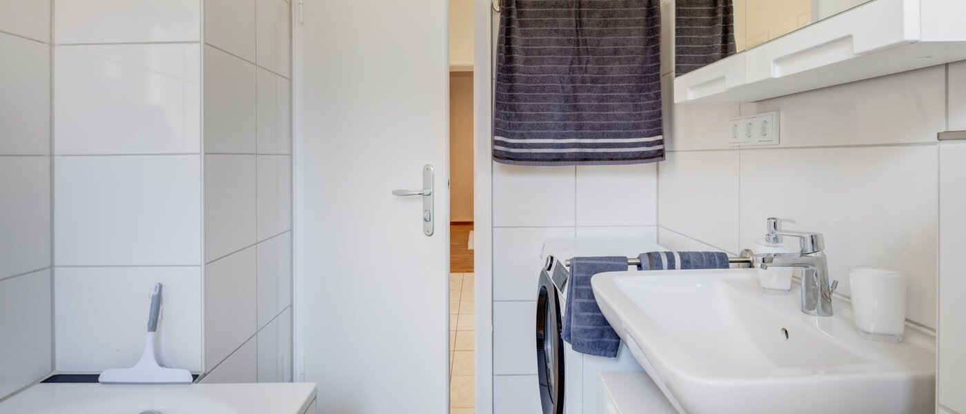 квартира München Lerchenau 02 ванная комната 14398