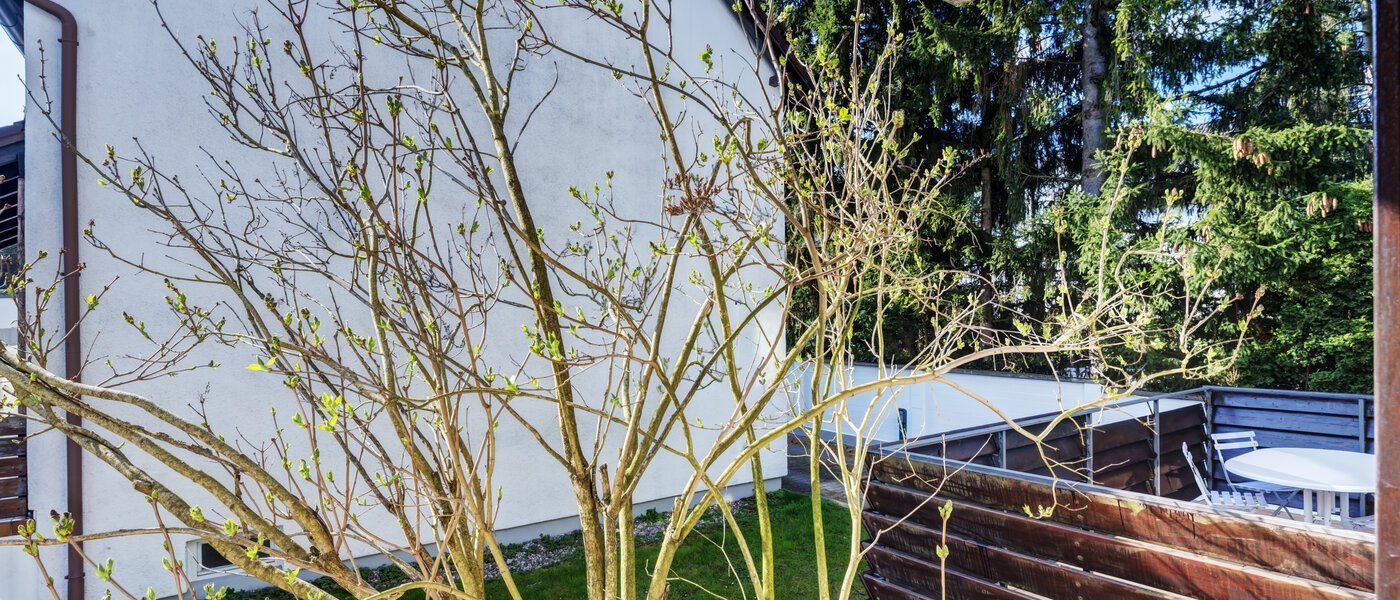 квартира München Lerchenau 04 вид из окна 14398