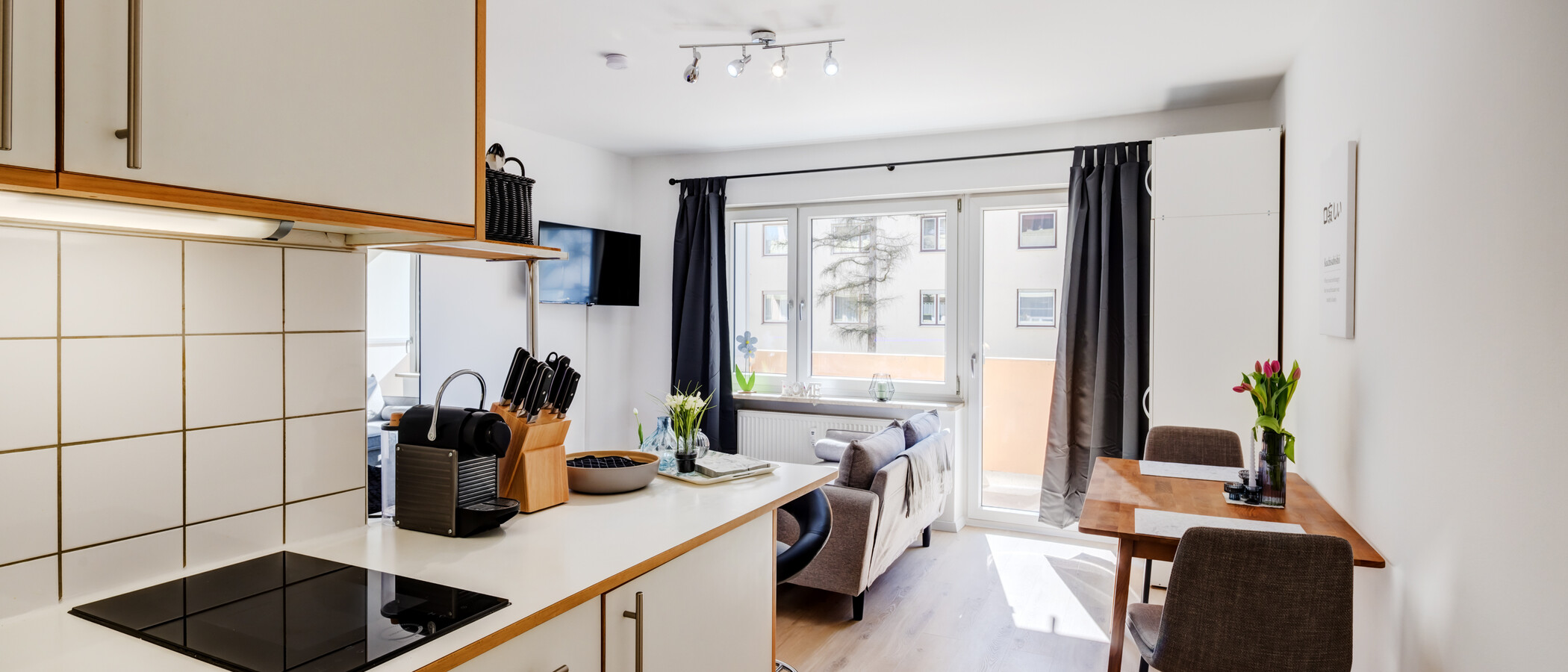 квартира München Moosach 02 кухня 14399