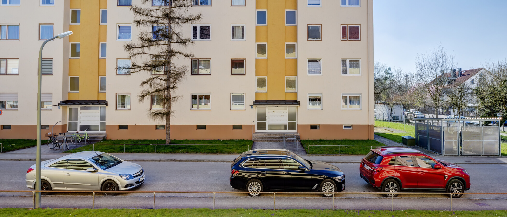 квартира München Moosach 01 вид из окна 14399