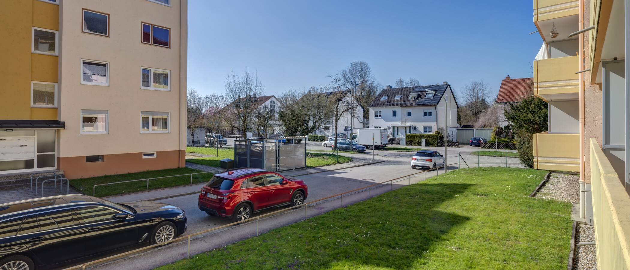 квартира München Moosach 02 вид из окна 14399