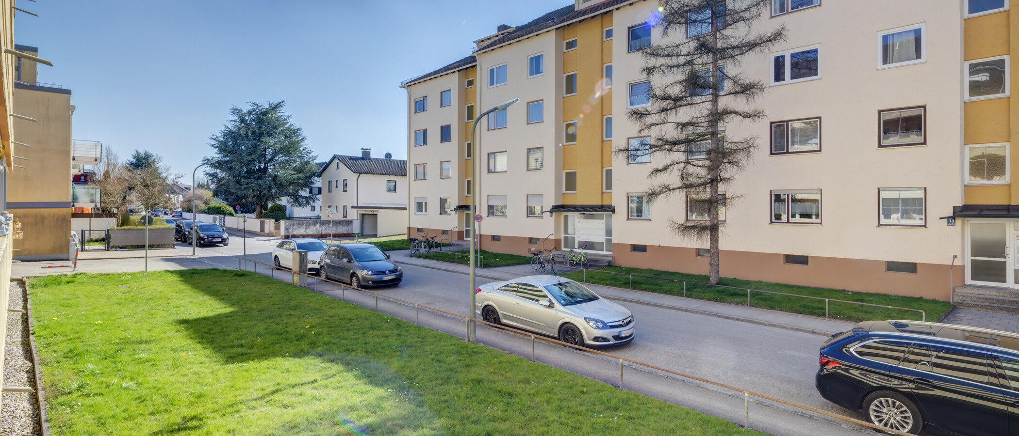 квартира München Moosach 03 вид из окна 14399