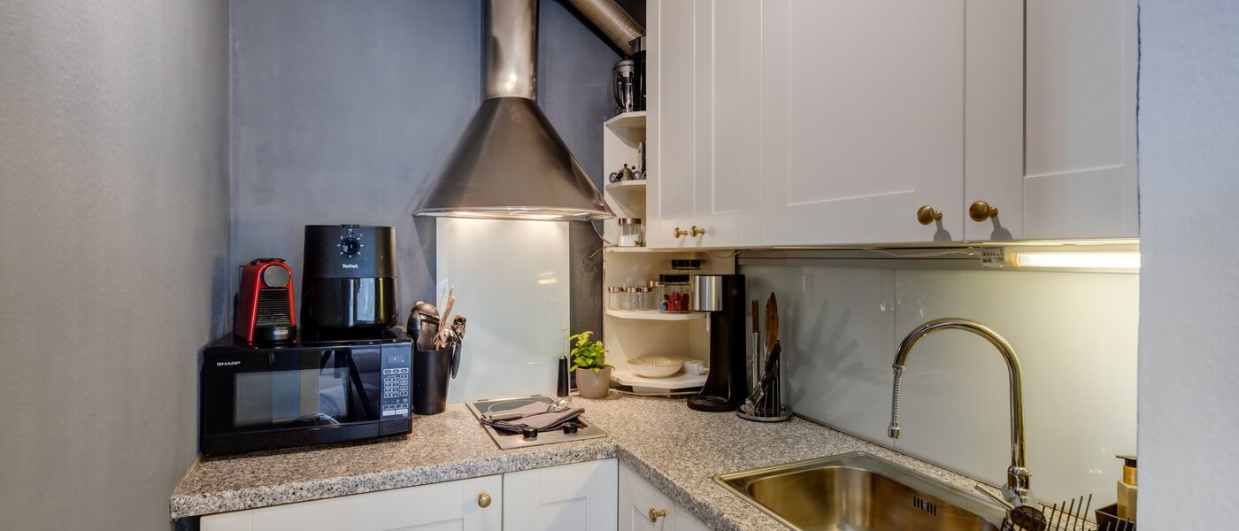 квартира München Schwabing-West 01 кухня 14415