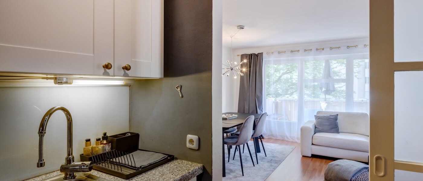 квартира München Schwabing-West 02 кухня 14415