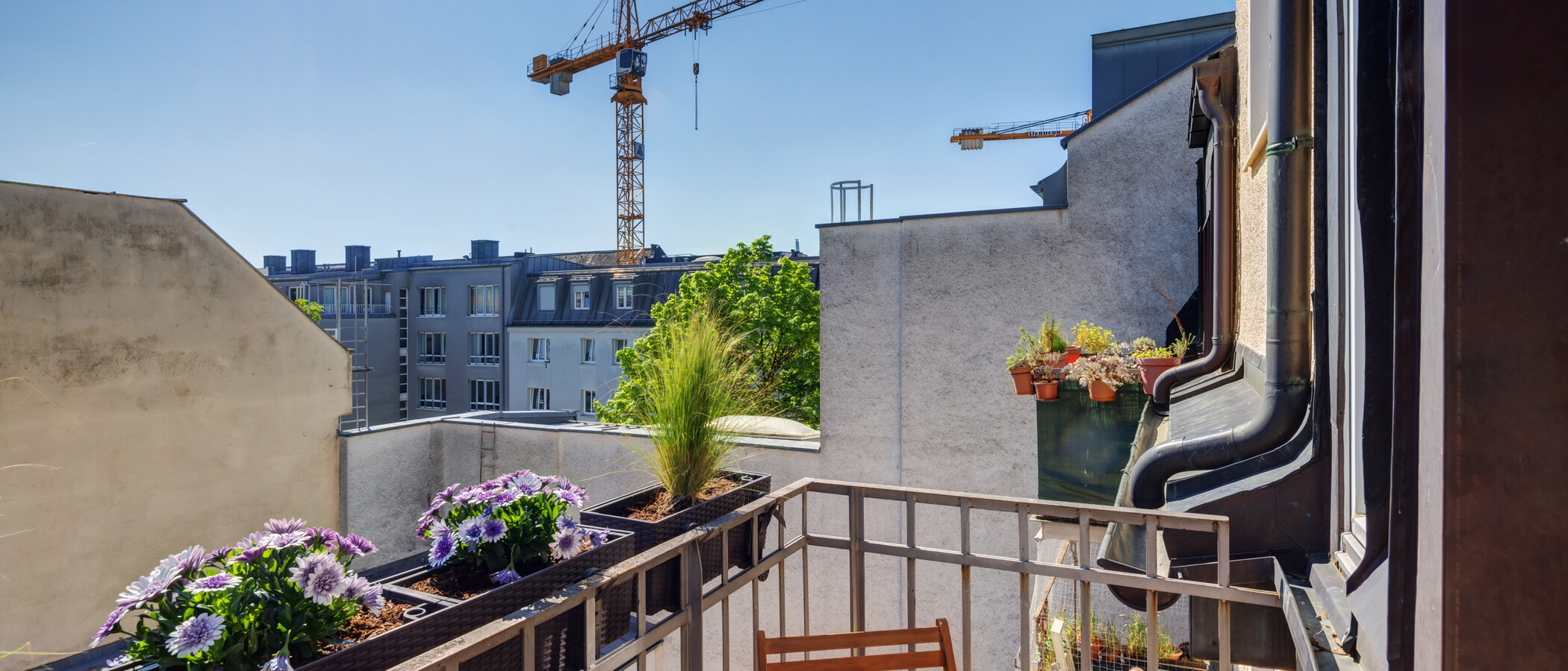 квартира München Schwanthalerhöhe 03 балкон 14426