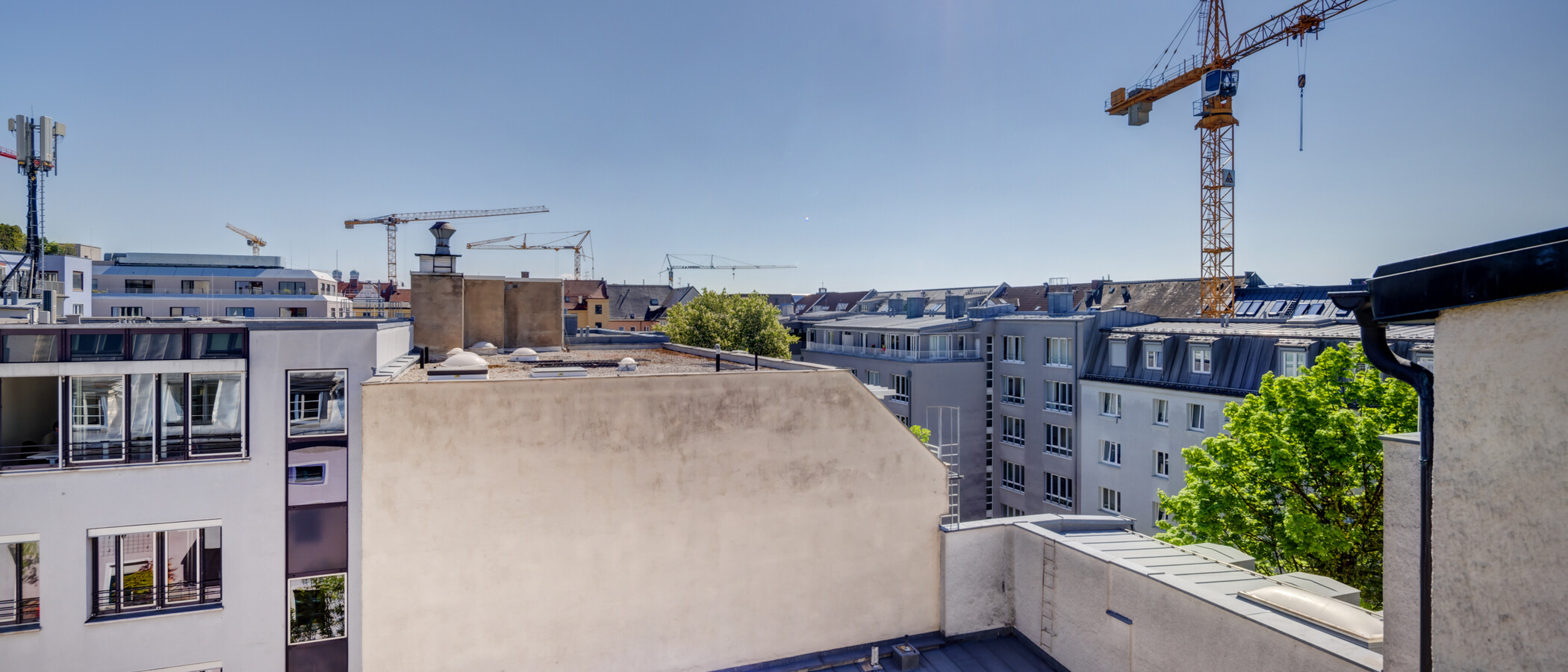 квартира München Schwanthalerhöhe 02 вид из окна 14426