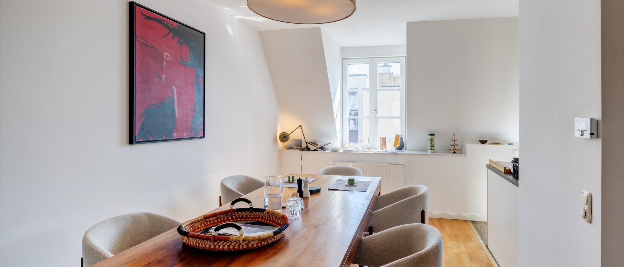 квартира München Schwanthalerhöhe 02 обеденная зона 14426