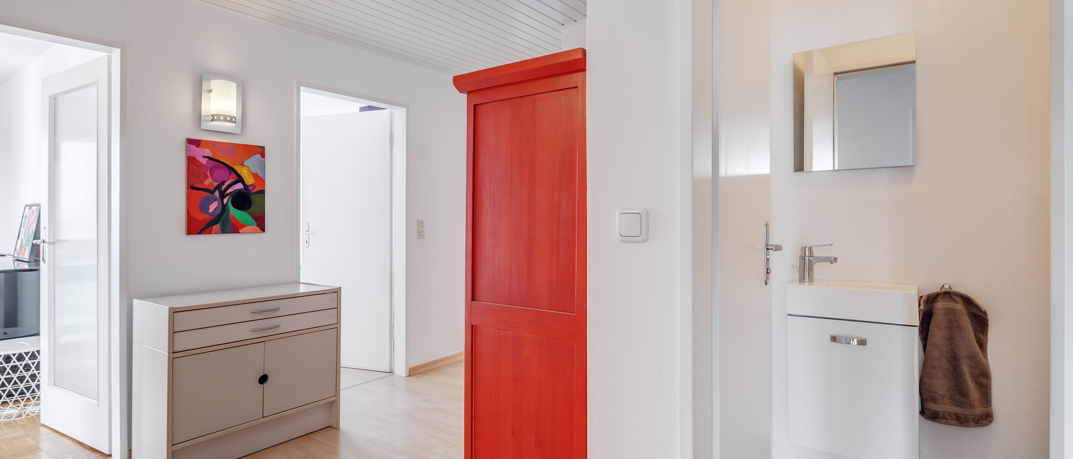 квартира München Schwabing-Georgenschwaige 02 коридор 1443