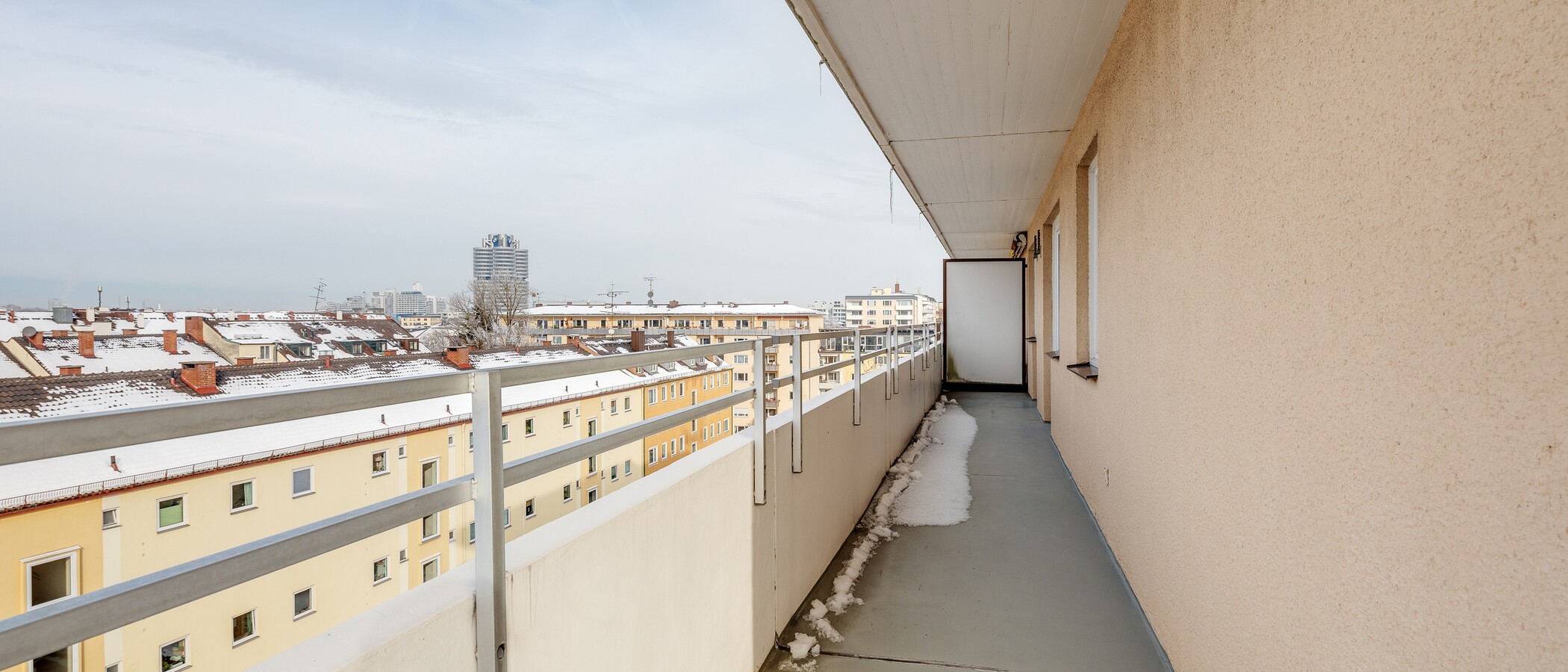 квартира München Schwabing-Georgenschwaige 03 балкон 1443