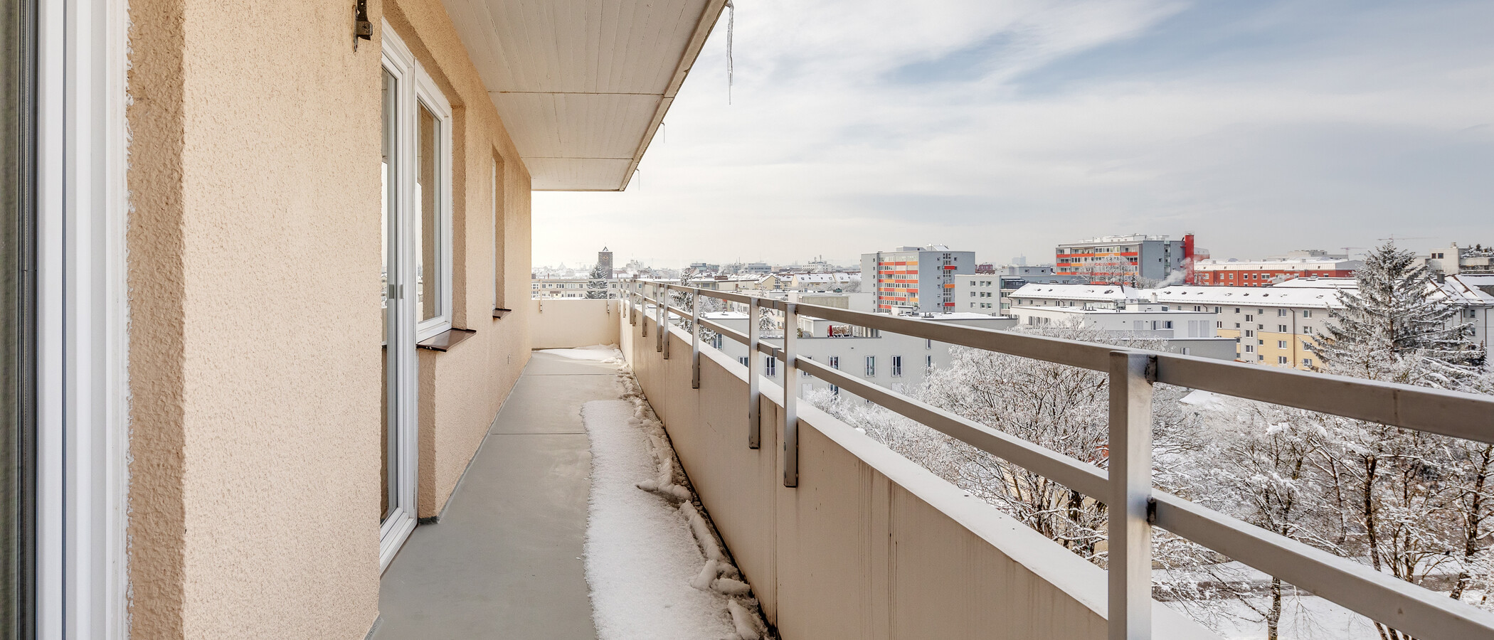 квартира München Schwabing-Georgenschwaige 04 балкон 1443