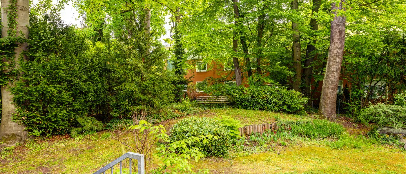 квартира München Solln 01 общий сад для жильцов дома 14430