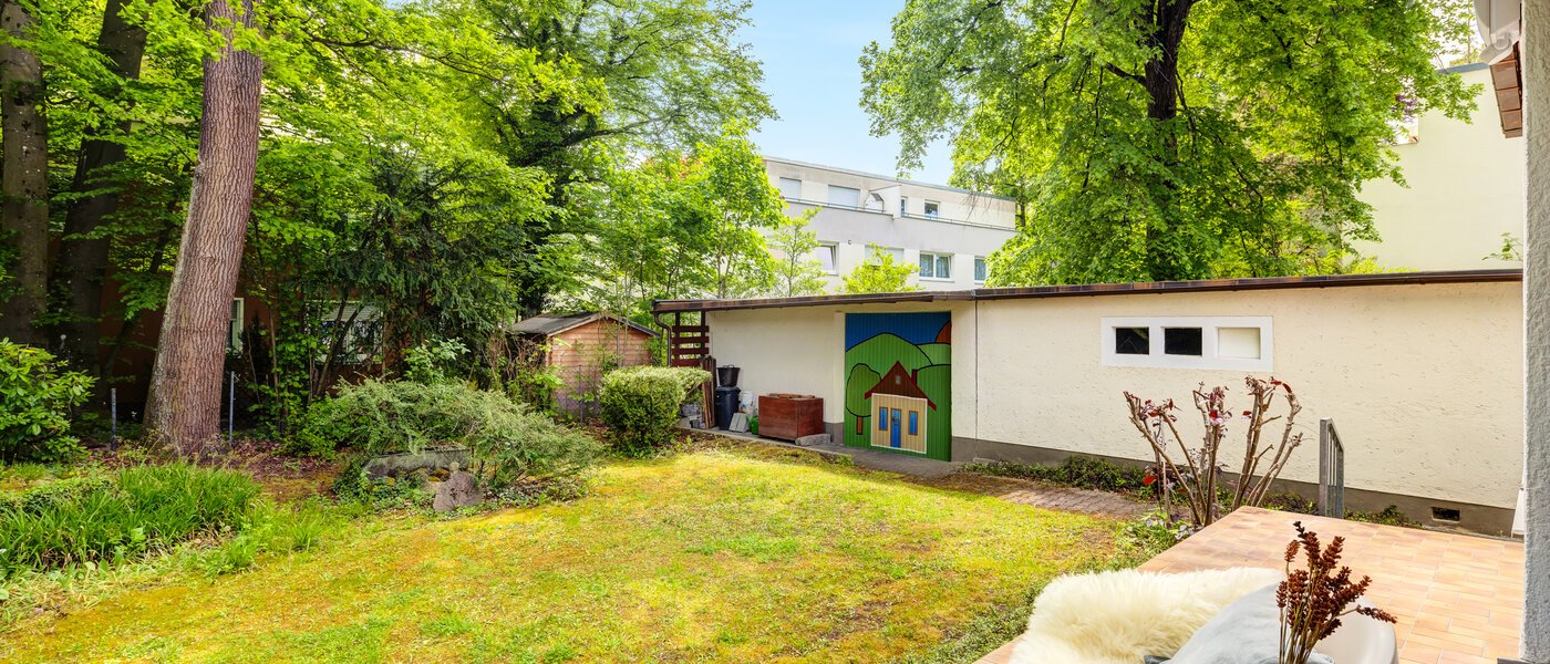 квартира München Solln 02 общий сад для жильцов дома 14430