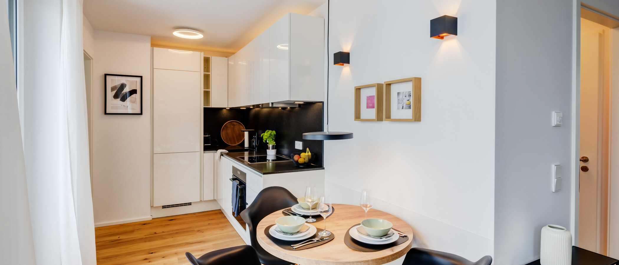 мансардная квартира München Sendling-Westpark 02 кухня 14433