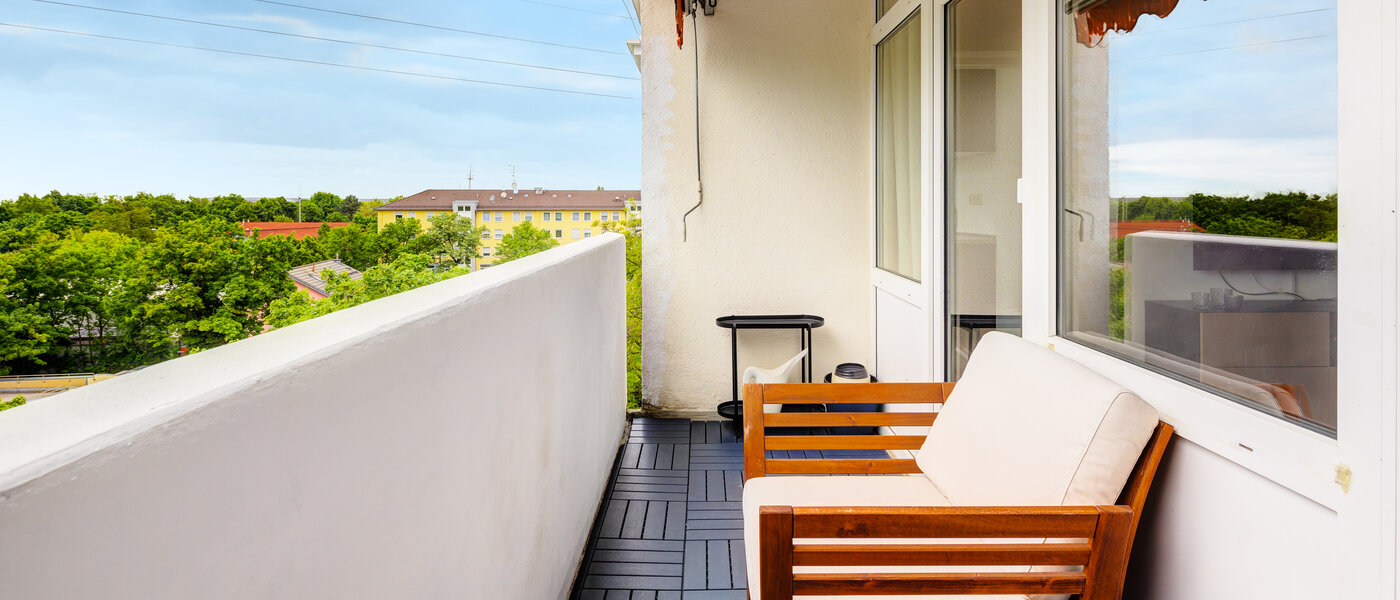 квартира München Freimann 02 балкон 14434