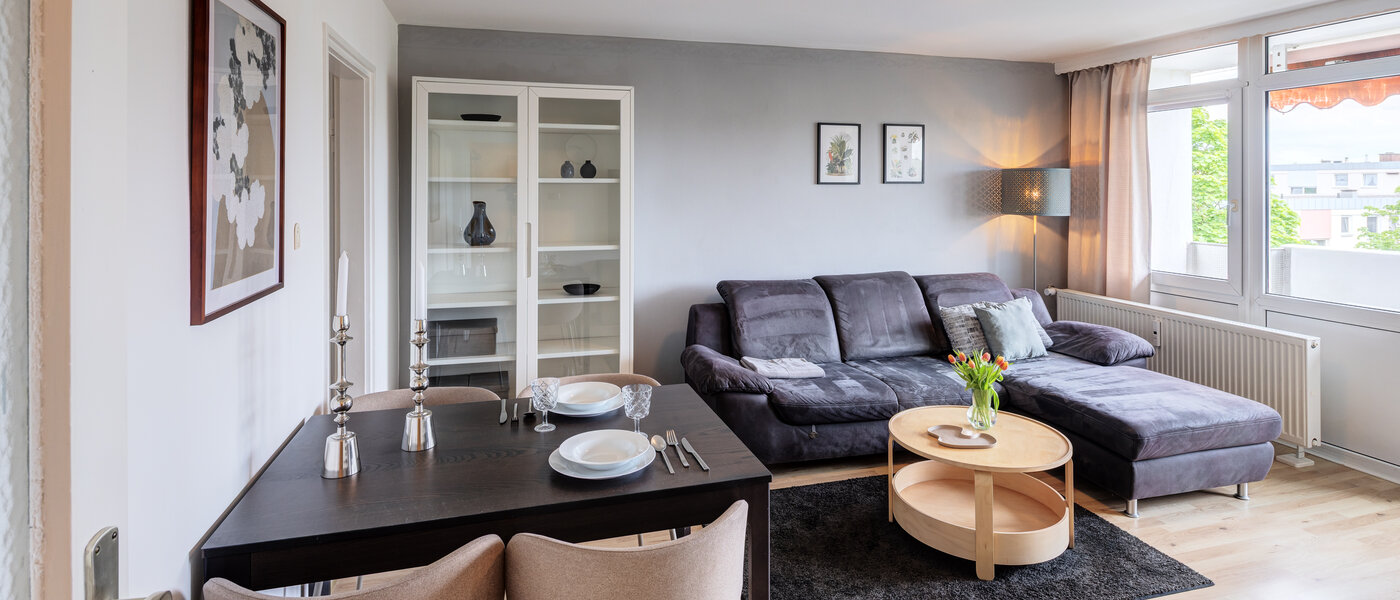 квартира München Freimann 02 жилое пространство 14434