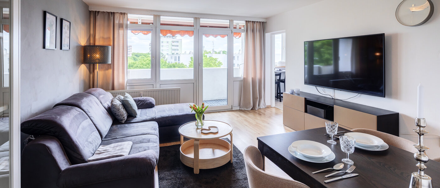 квартира München Freimann 03 жилое пространство 14434