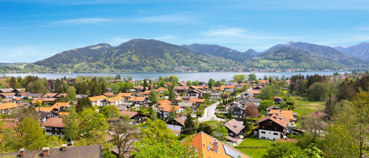 вилла Bad Wiessee 01 вид из окна 14436