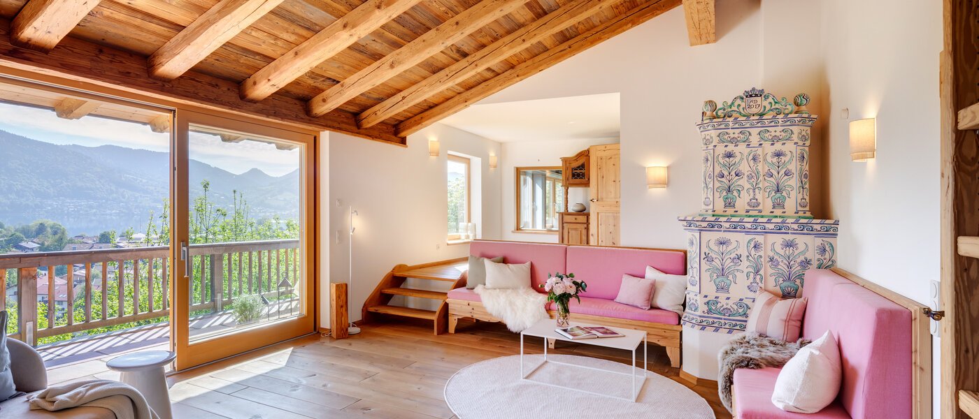 вилла Bad Wiessee 01 гостиная 14436