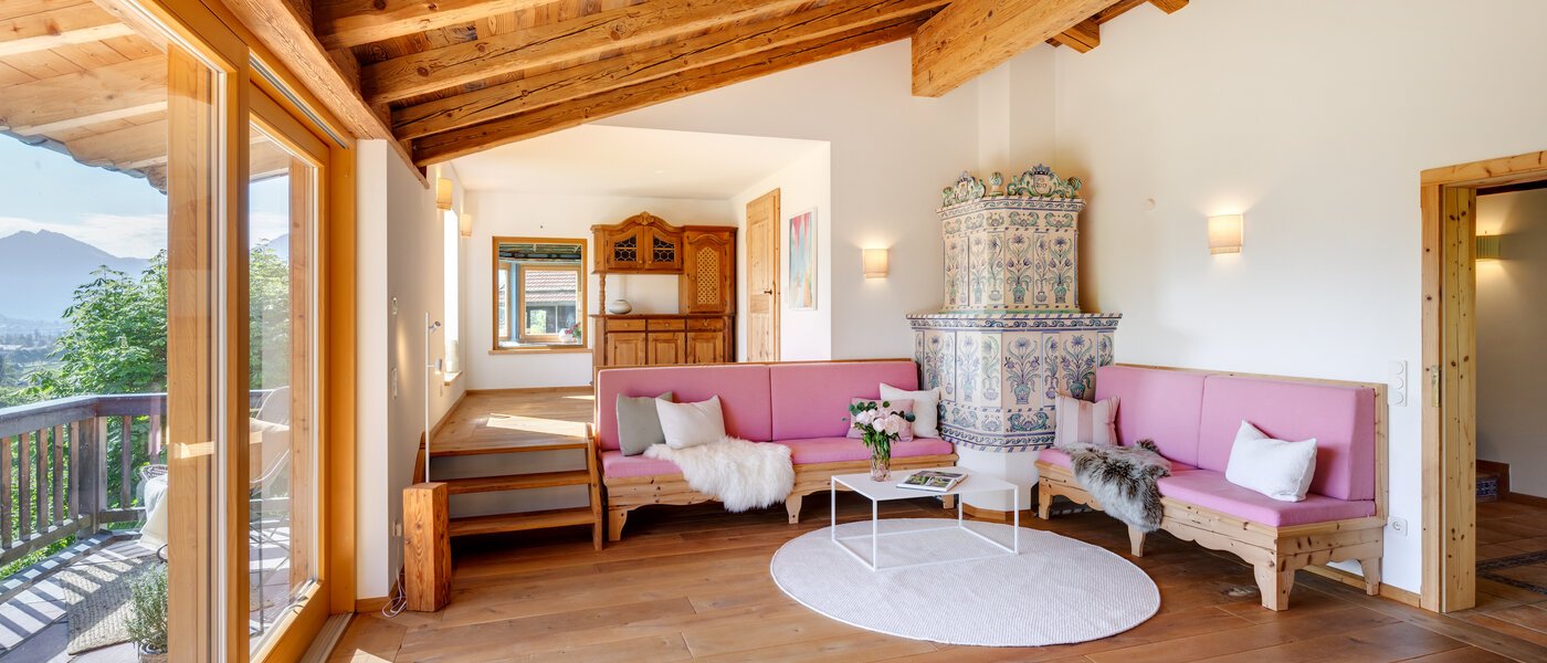 вилла Bad Wiessee 02 гостиная 14436