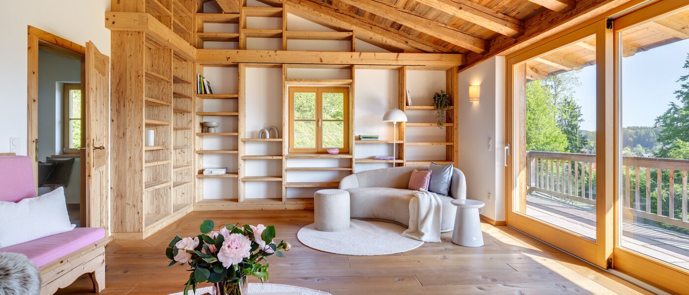 вилла Bad Wiessee 06 гостиная 14436