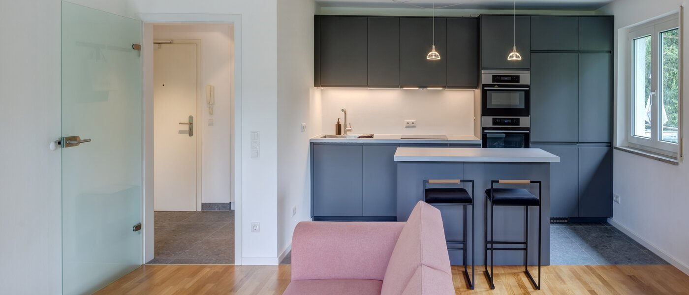 квартира München Thalkirchen 01 жилое пространство 14439