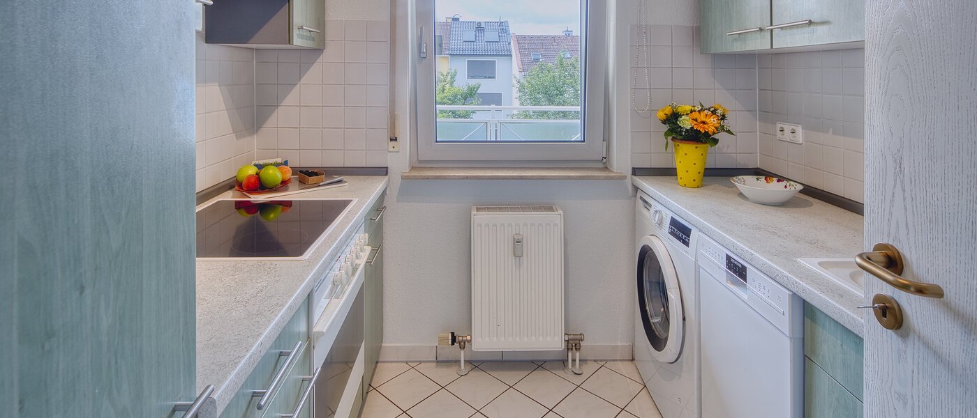 квартира München Obermenzing 01 кухня 14444