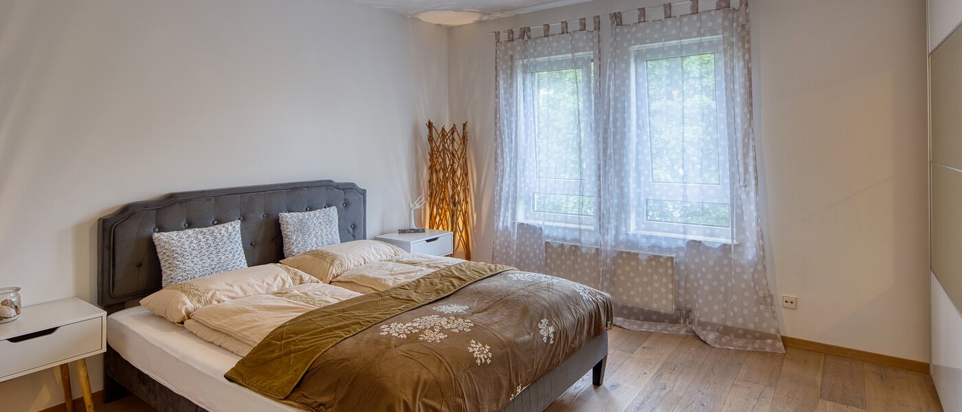 квартира München Obermenzing 01 спальная комната 14444