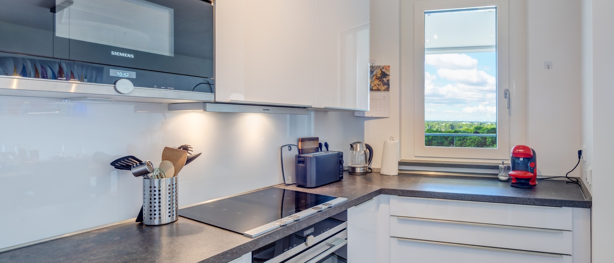 квартира München Obersendling 01 кухня 14447