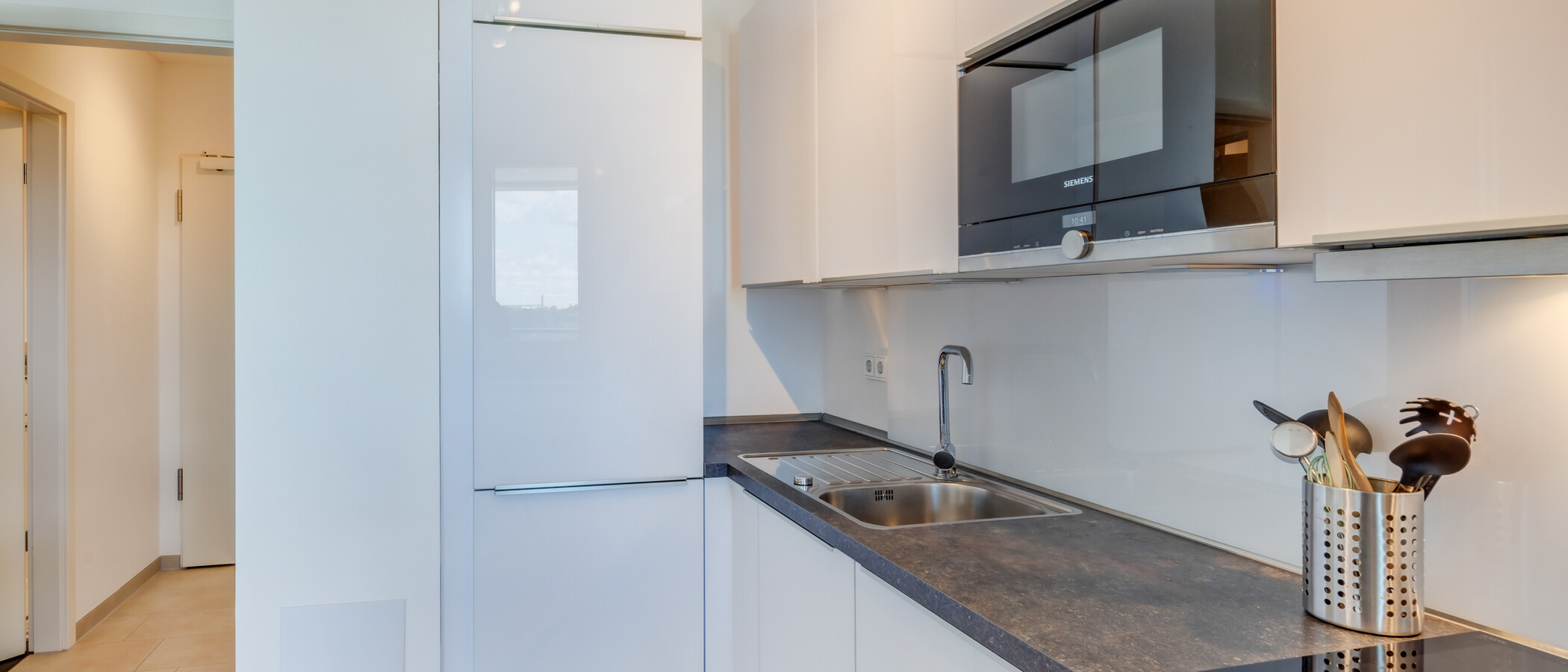 квартира München Obersendling 03 кухня 14447