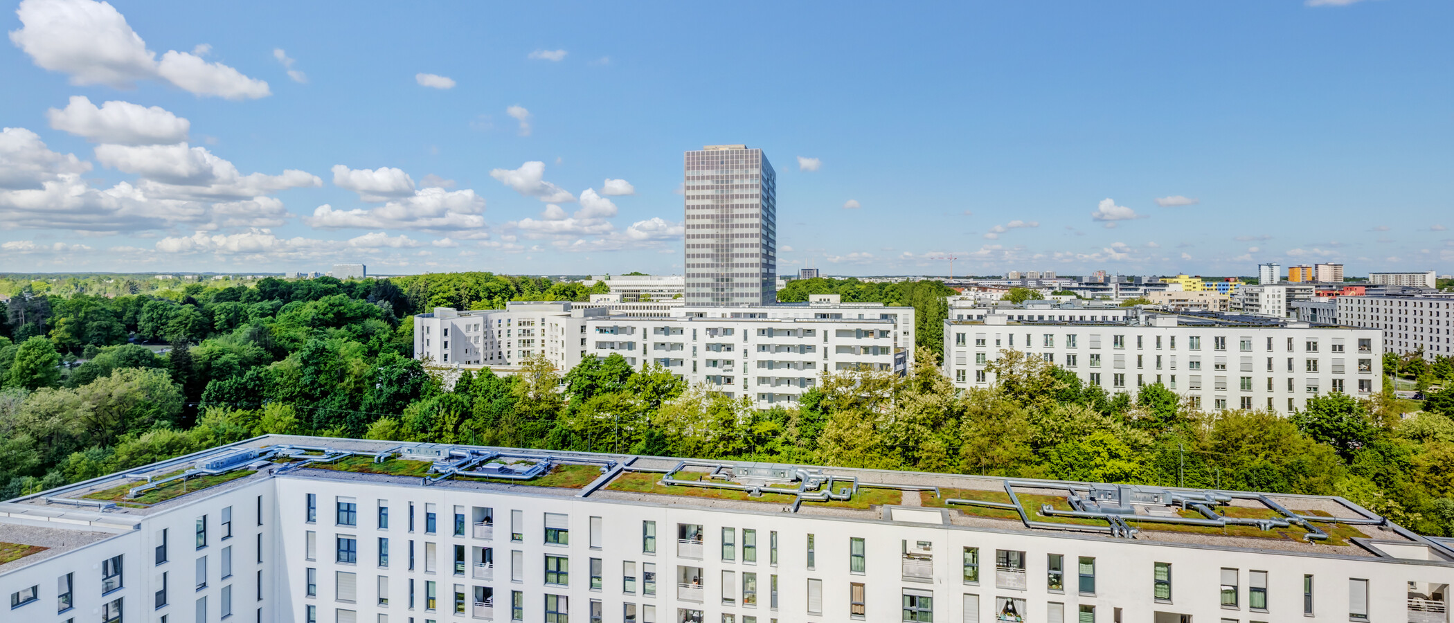 квартира München Obersendling 03 вид из окна 14447